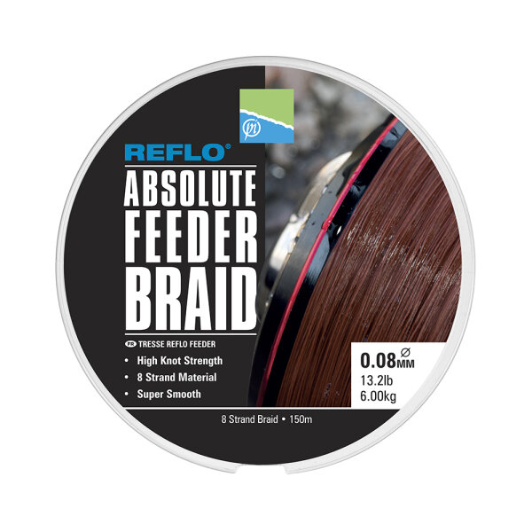 ABSOLUTE FEEDER BRAID - 0.10MM - 150M