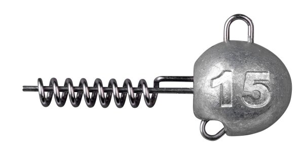 ZINC SCREW-IN JIGHEADS 2PC 15GR.