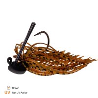 Skirted Jig Brown - #3/0, 7g