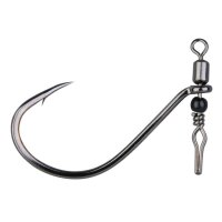 SWIVEL SHOT HOOKS BLACK # 1/0